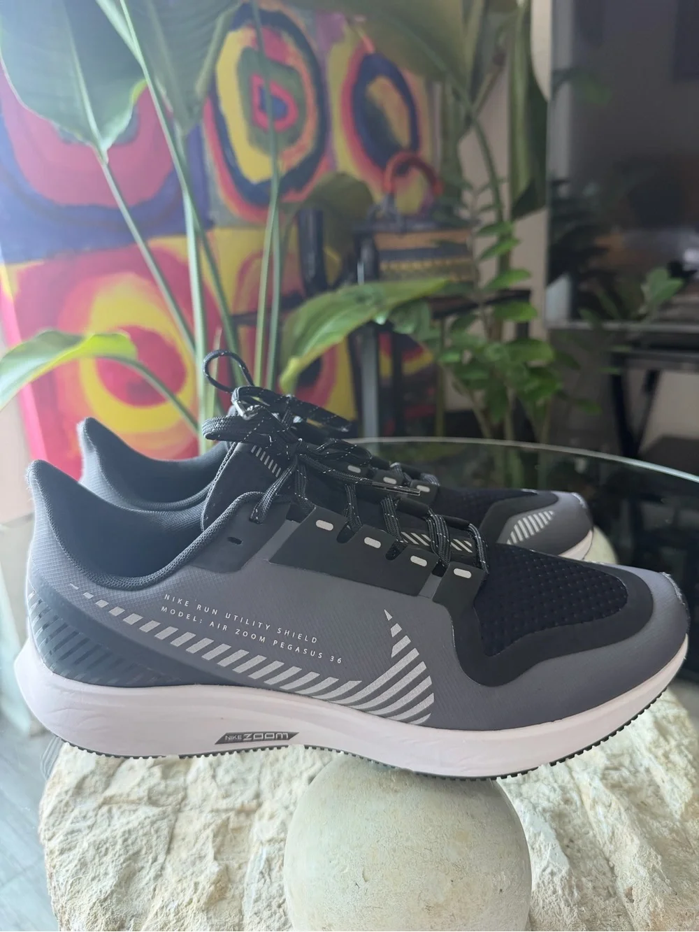 Nike Air Zoom Pegasus 36 Shield Run Utility Men’s Running Shoes US 9 AQ8006-003